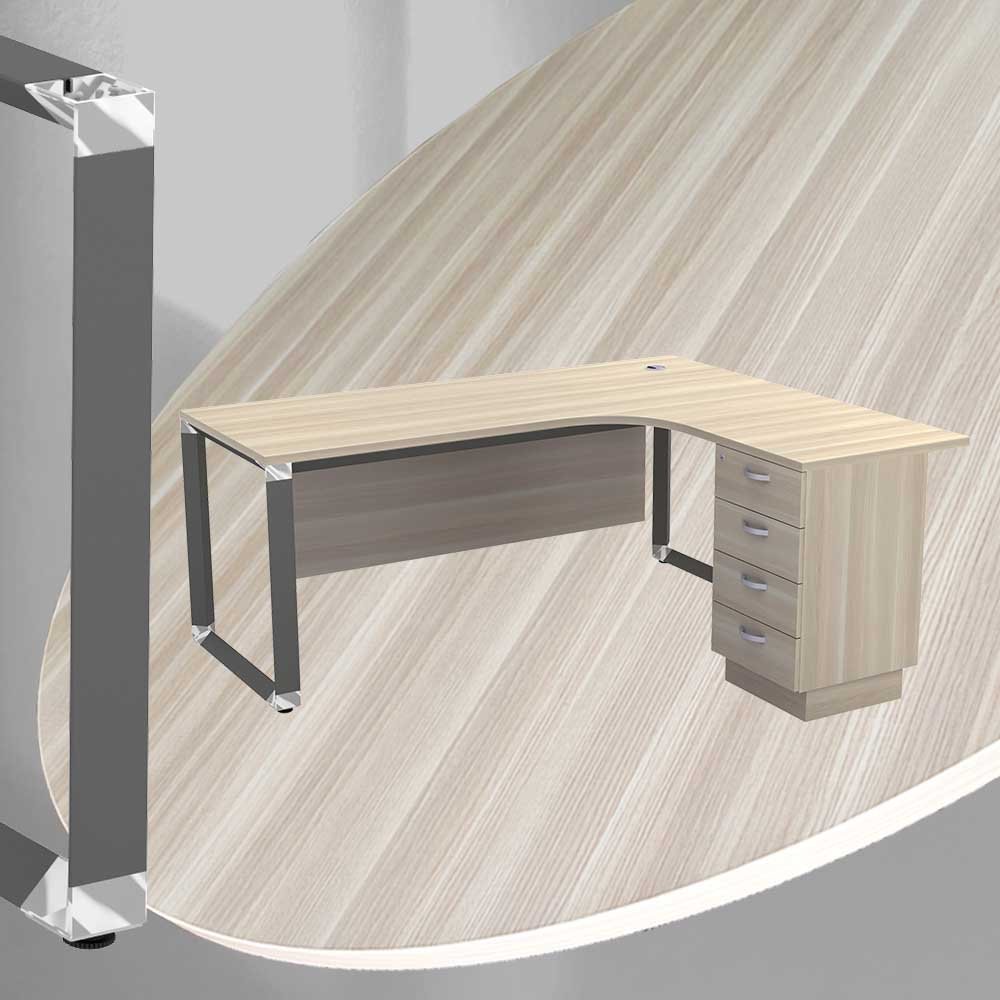 Director table ,L shape table,office table - L1500/1800,BA 5 Director table ,L shape table,office table - L1500/1800,BA - Image 5