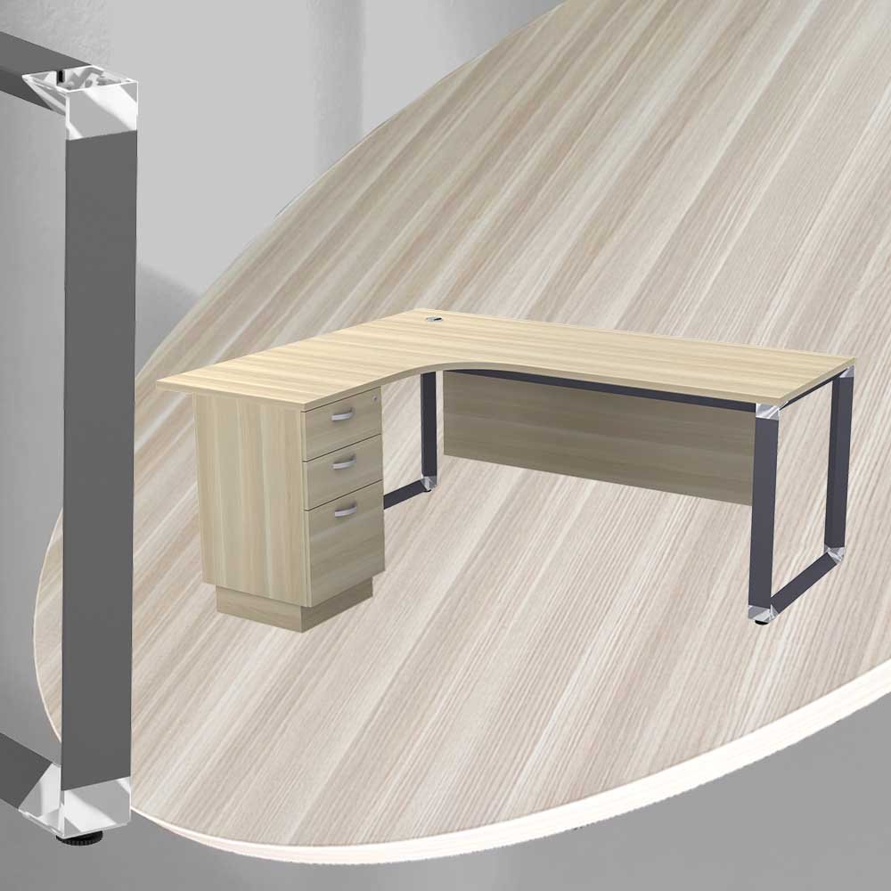 Director table ,L shape table,office table - L1500/1800,BA 6 Director table ,L shape table,office table - L1500/1800,BA - Image 6