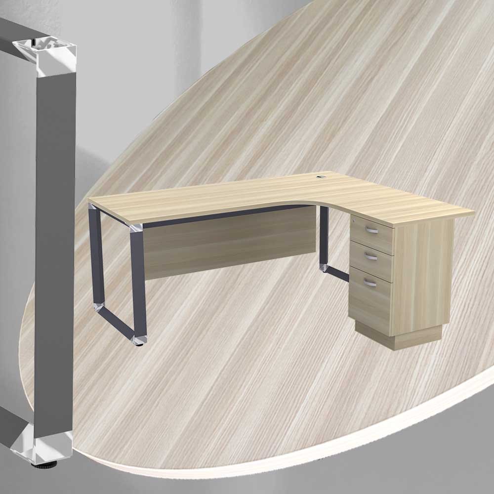 Director table ,L shape table,office table - L1500/1800,BA 7 Director table ,L shape table,office table - L1500/1800,BA - Image 7