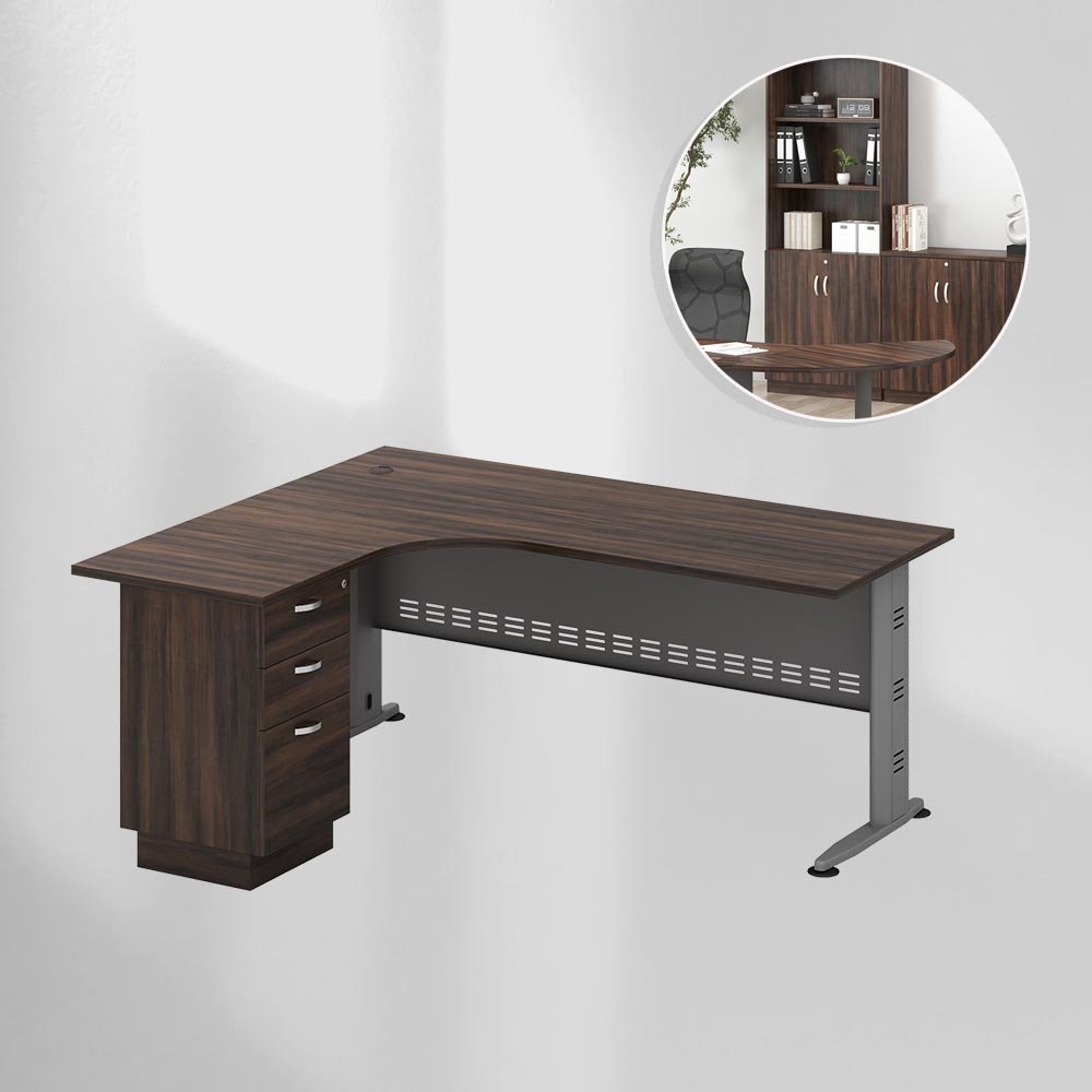 Director table , L shape table - L1800xD1500/L1500xD1500-AC 6 Director table , L shape table - L1800xD1500/L1500xD1500-AC - Image 6