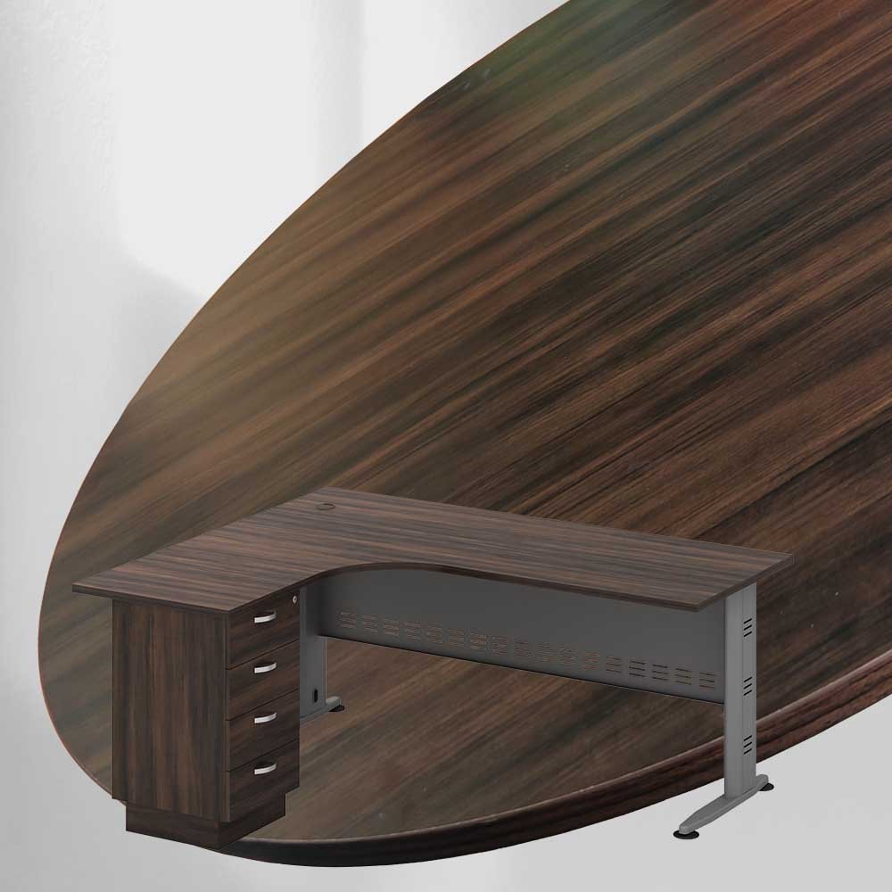 Director table , L shape table - L1800xD1500/L1500xD1500-AC 1 director table