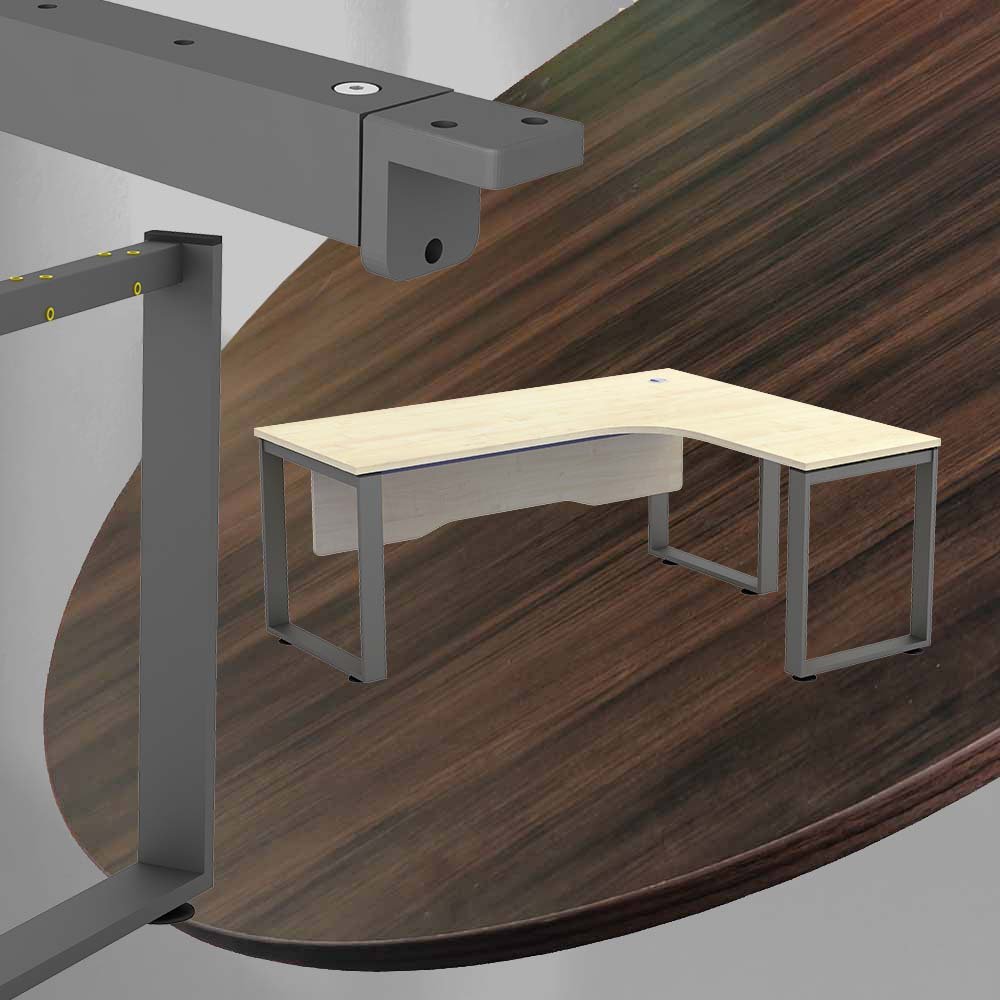 Director table ,L shape table,office table - L1500/1800,BA/AC/MP 5 Director table ,L shape table,office table - L1500/1800,BA/AC/MP - Image 5