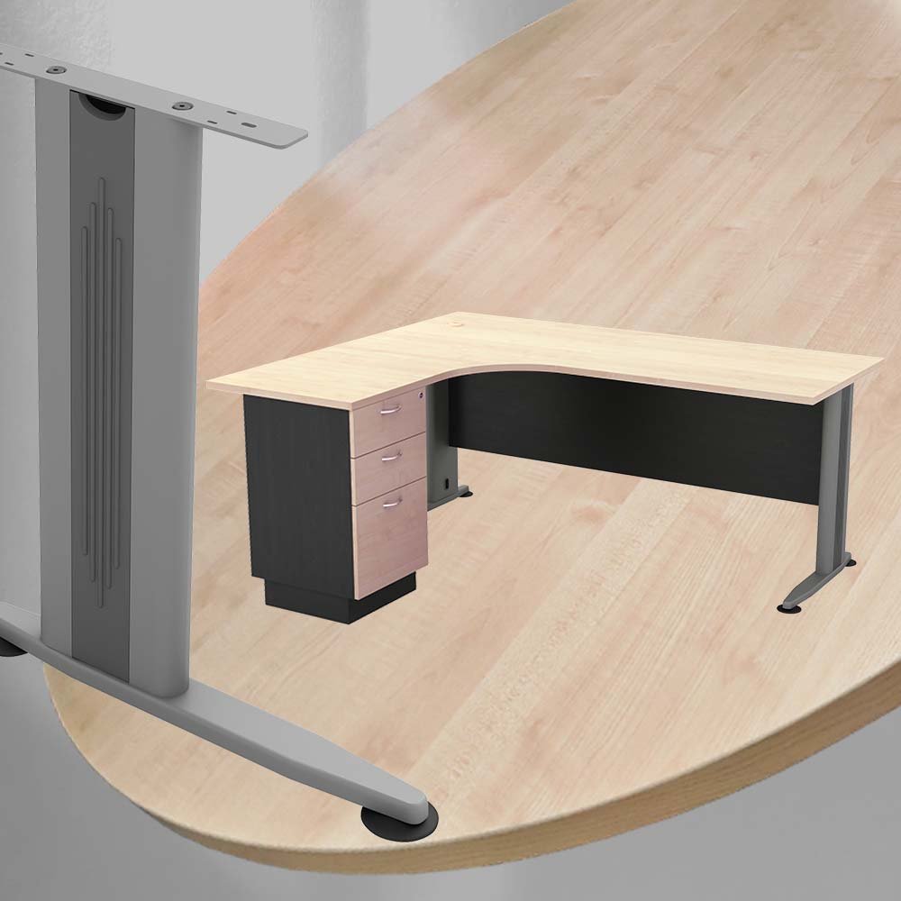 Director table ,L shape table,office table - L1200/1500/1800 MP 1 director table