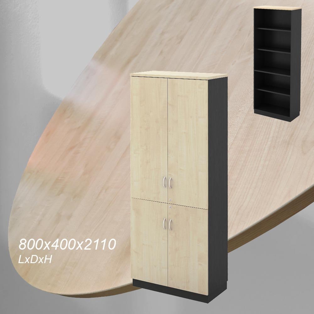 Office cabinet, full solid quality cabinet ,Maple & DG 4 Office cabinet, full solid quality cabinet ,Maple & DG - Image 4