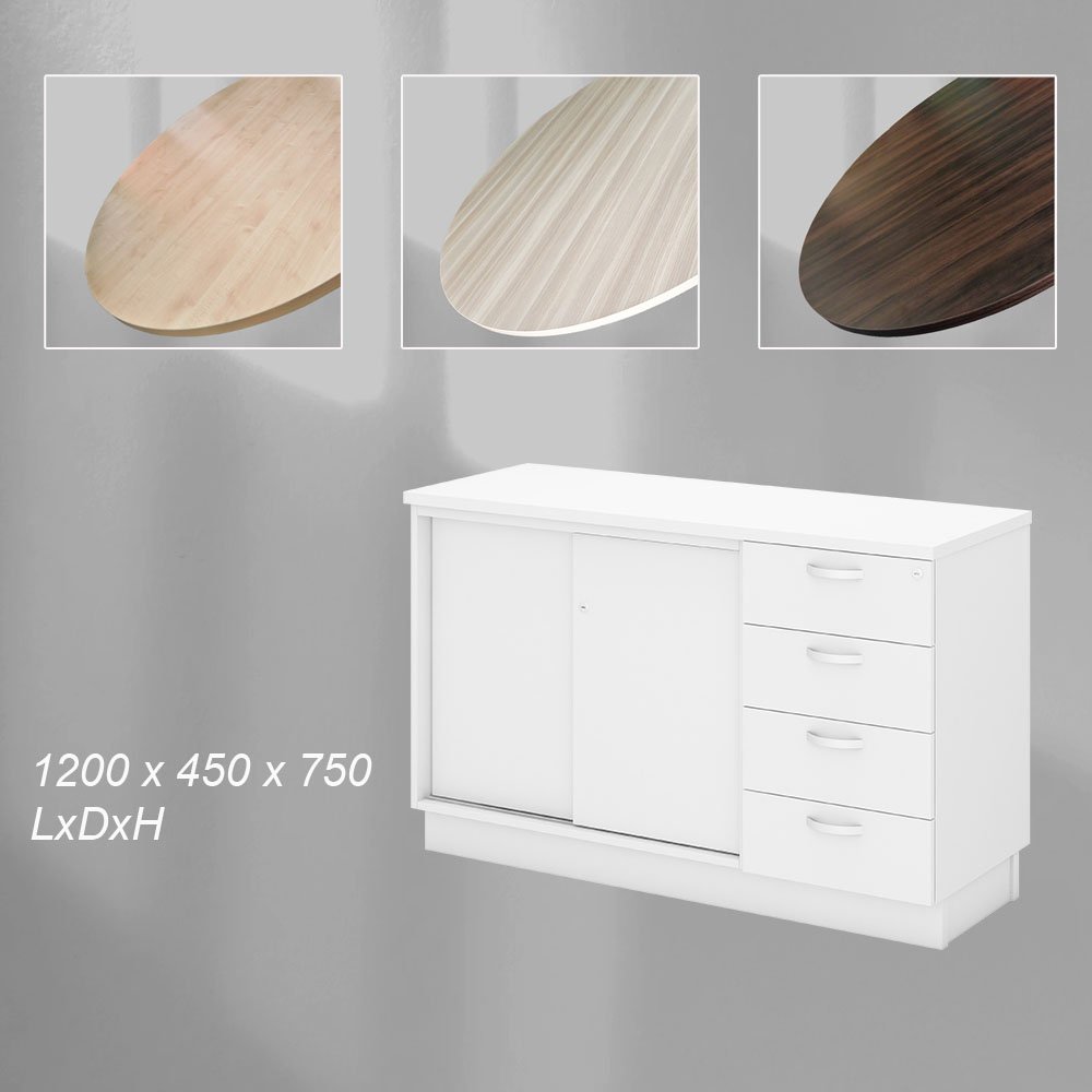 Office cabinet, Low file storage cabinet.office bookcase - H750mm 6 Office cabinet, Low file storage cabinet.office bookcase - H750mm - Image 6
