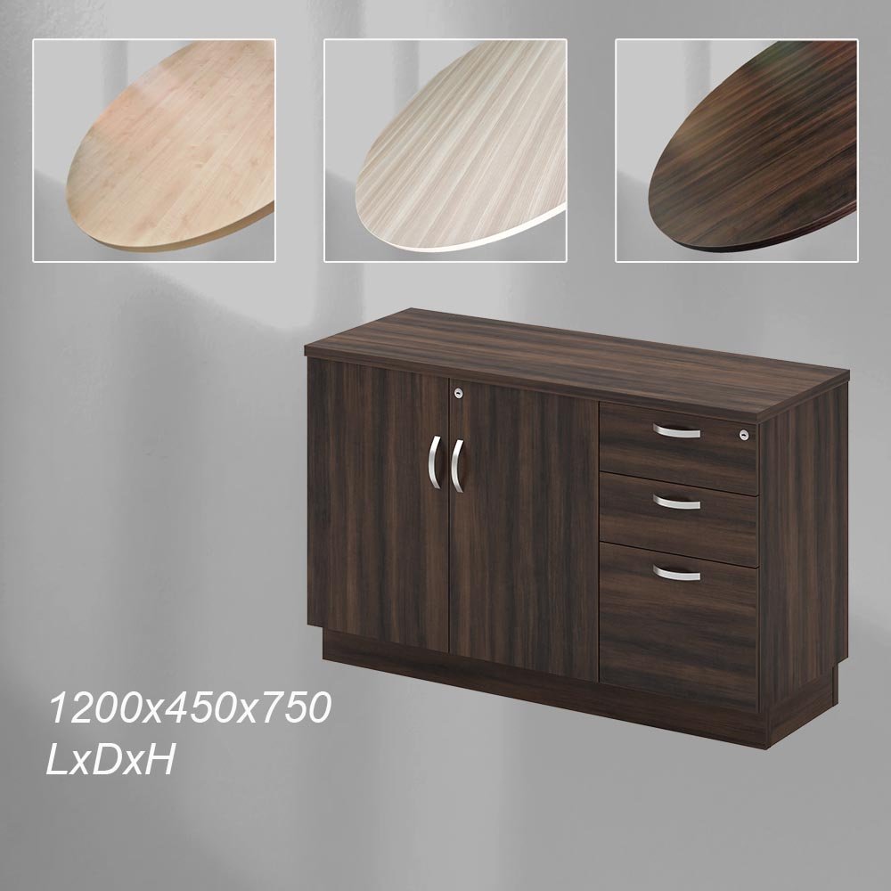 Office cabinet, Low file storage cabinet.office bookcase - H750mm 4 Office cabinet, Low file storage cabinet.office bookcase - H750mm - Image 4