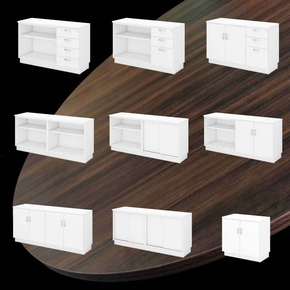 Office cabinet, Low file storage cabinet.office bookcase - H750mm 11 office cabinet