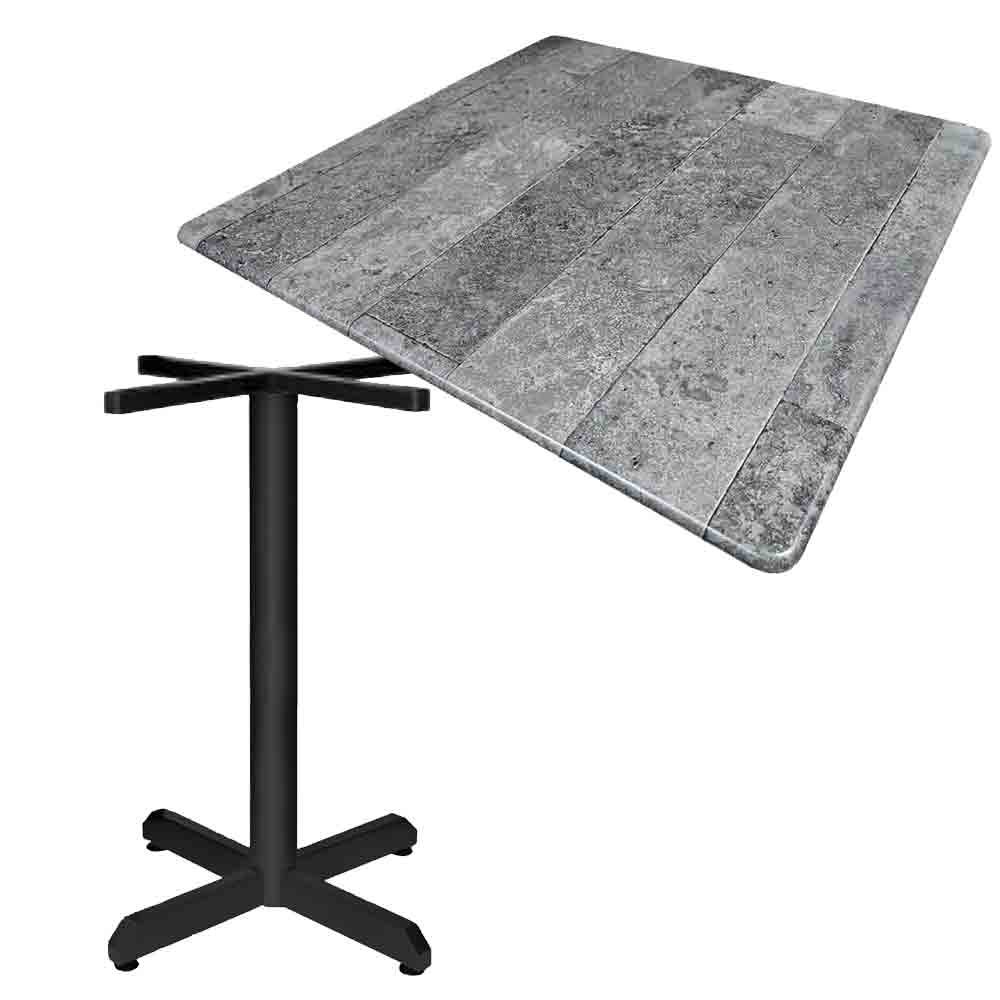 Milano cafe table,table top & durable stand - 600/700/800/915mm SQUARE 3 Milano cafe table,table top & durable stand - 600/700/800/915mm SQUARE - Image 3