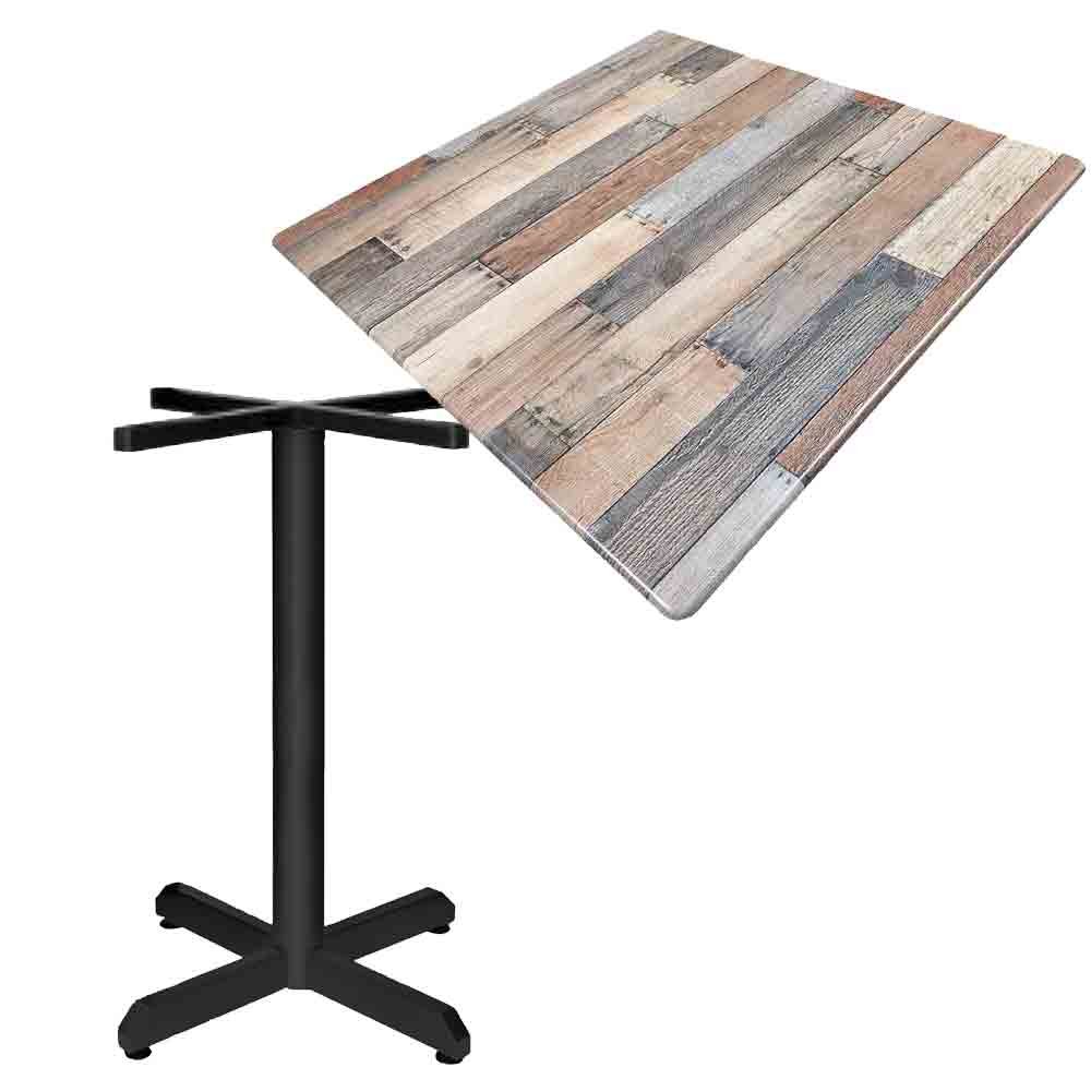 Milano cafe table,table top & durable stand - 600/700/800/915mm SQUARE 4 Milano cafe table,table top & durable stand - 600/700/800/915mm SQUARE - Image 4