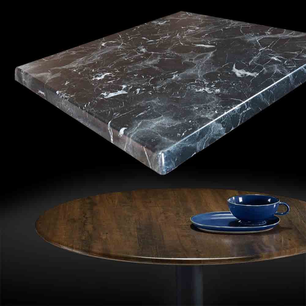 Dining table top,restaurant & cafe furniture - Alcantara Black 35mm 3 Dining table top,restaurant & cafe furniture - Alcantara Black 35mm - Image 3