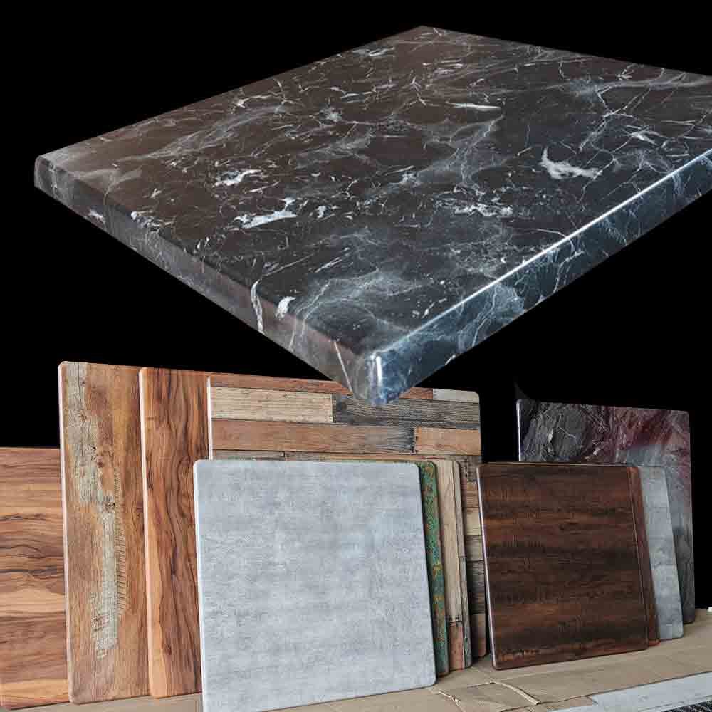 Dining table top,restaurant & cafe furniture - Alcantara Black 35mm 4 Dining table top,restaurant & cafe furniture - Alcantara Black 35mm - Image 4