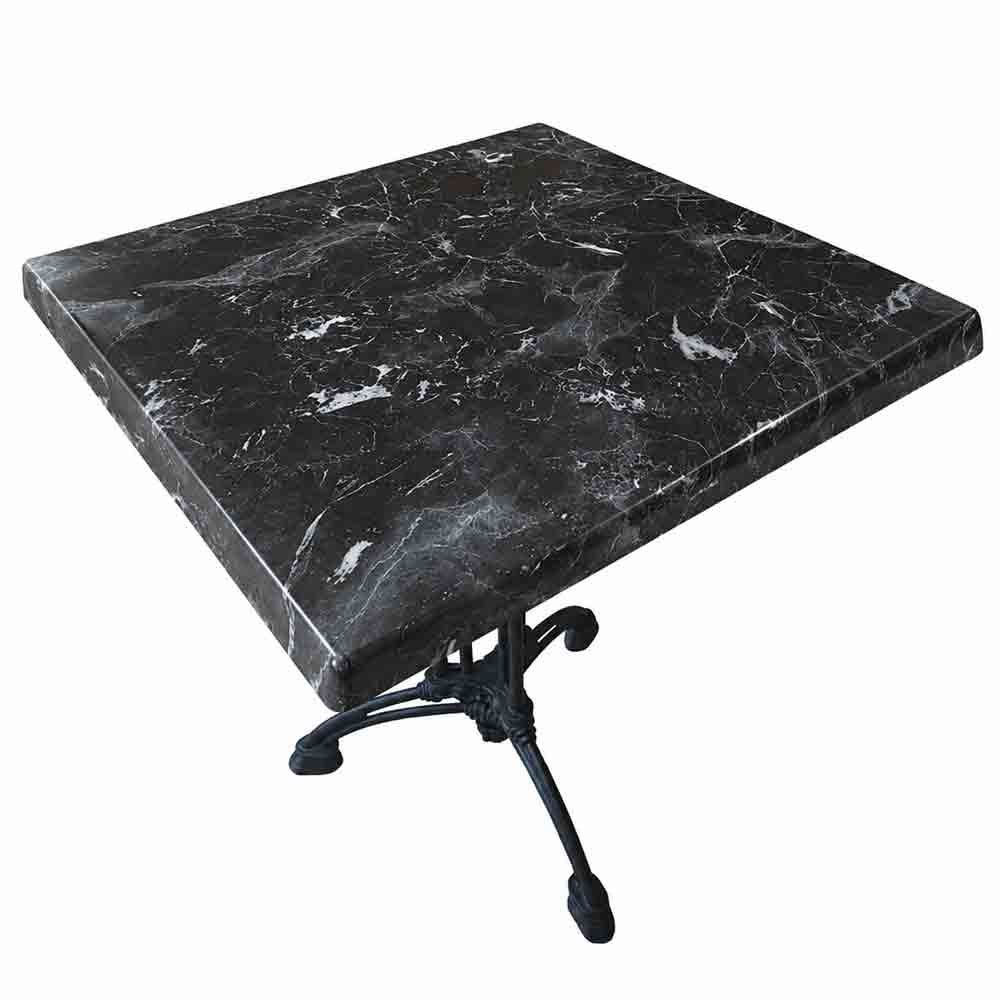 Cafe table,table top & cast iron stand - 600mm Square 7 Cafe table,table top & cast iron stand - 600mm Square - Image 7