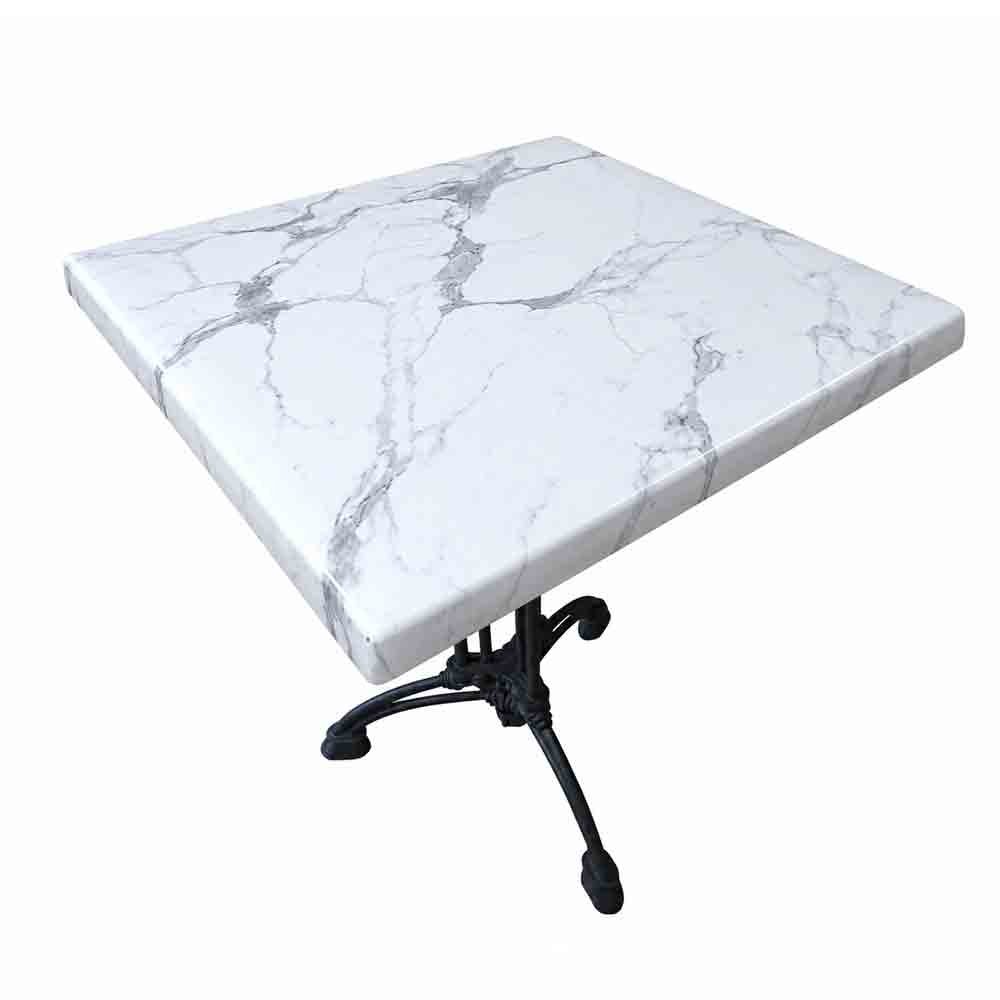 Cafe table,table top & cast iron stand - 600mm Square 8 Cafe table,table top & cast iron stand - 600mm Square - Image 8