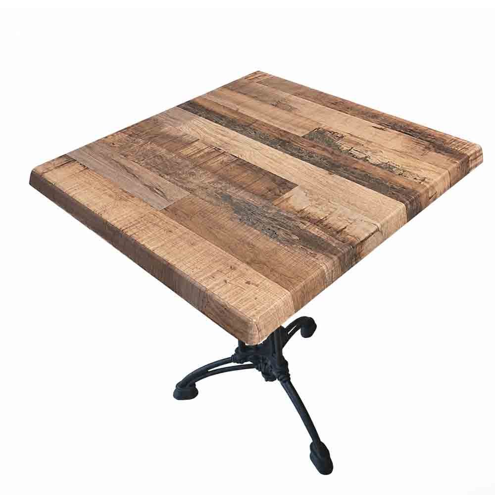 Cafe table,table top & cast iron stand - 600mm Square 9 Cafe table,table top & cast iron stand - 600mm Square - Image 9