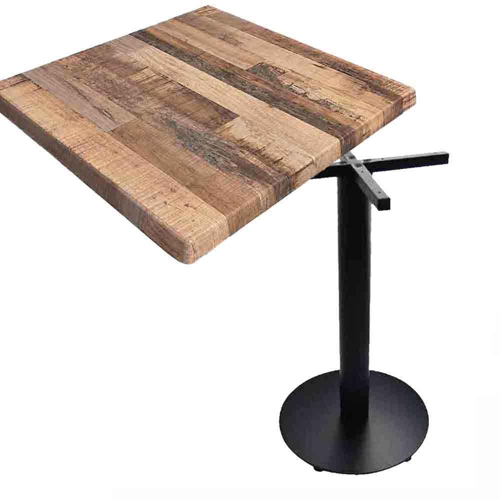 Milano cafe table,table top & solid metal stand - 600/800 square 8 Milano cafe table,table top & solid metal stand - 600/800 square - Image 8