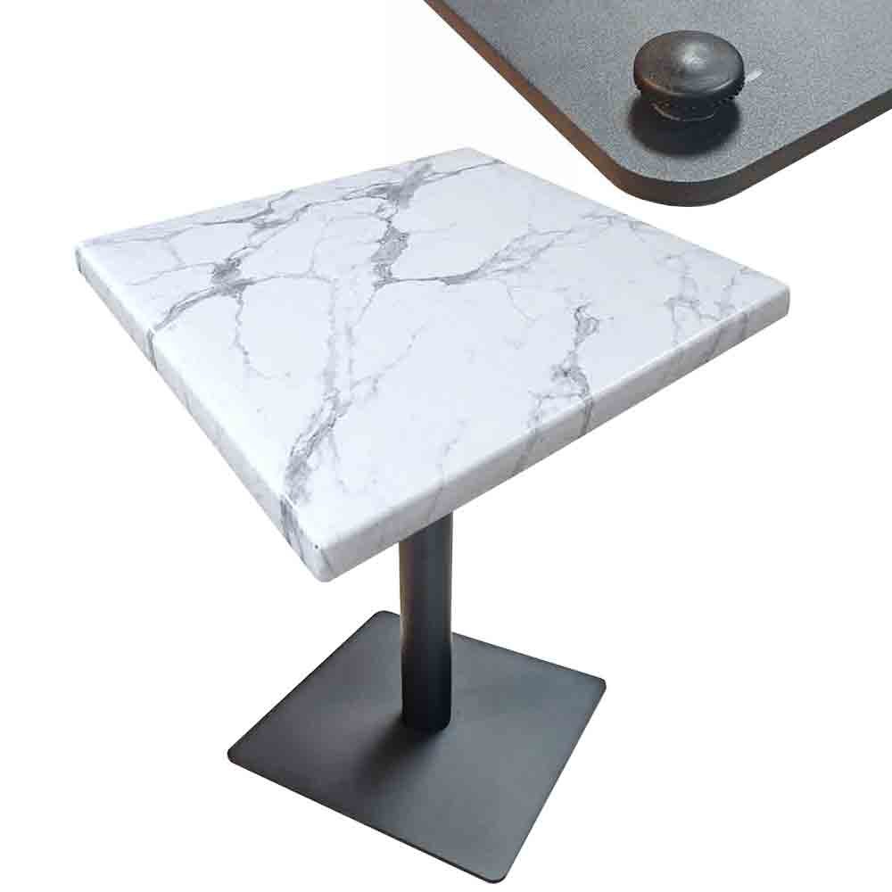 Milano cafe table,table top & solid metal stand RB- 600/800 square 3 Milano cafe table,table top & solid metal stand RB- 600/800 square - Image 3