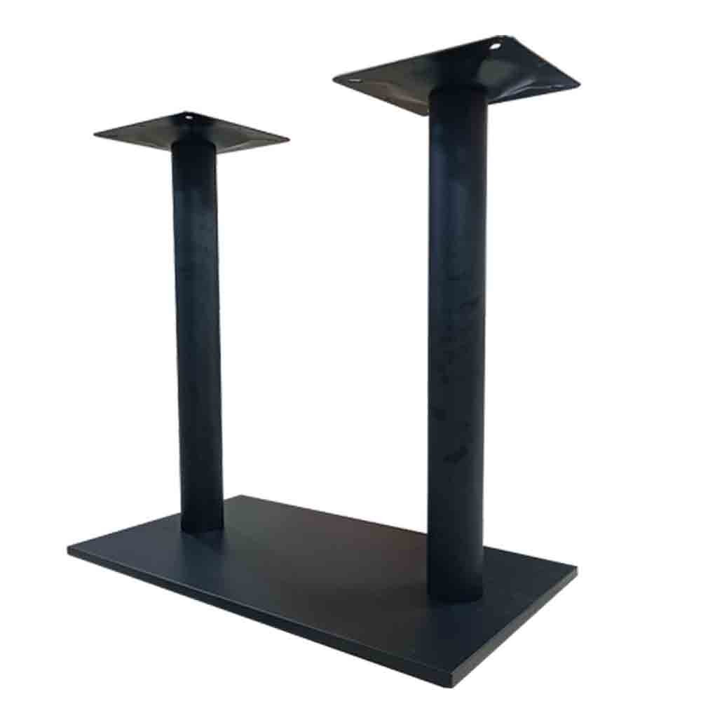 Restaurant Dining Table Top & Solid Metal Stand - Rectangle 7 Restaurant Dining Table Top & Solid Metal Stand - Rectangle - Image 7