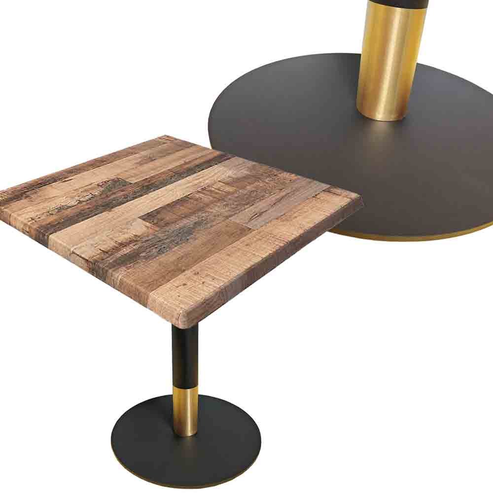 Milano cafe table,table top & metal & SS304 - 600mm Square 10 Milano cafe table,table top & metal & SS304 - 600mm Square - Image 10