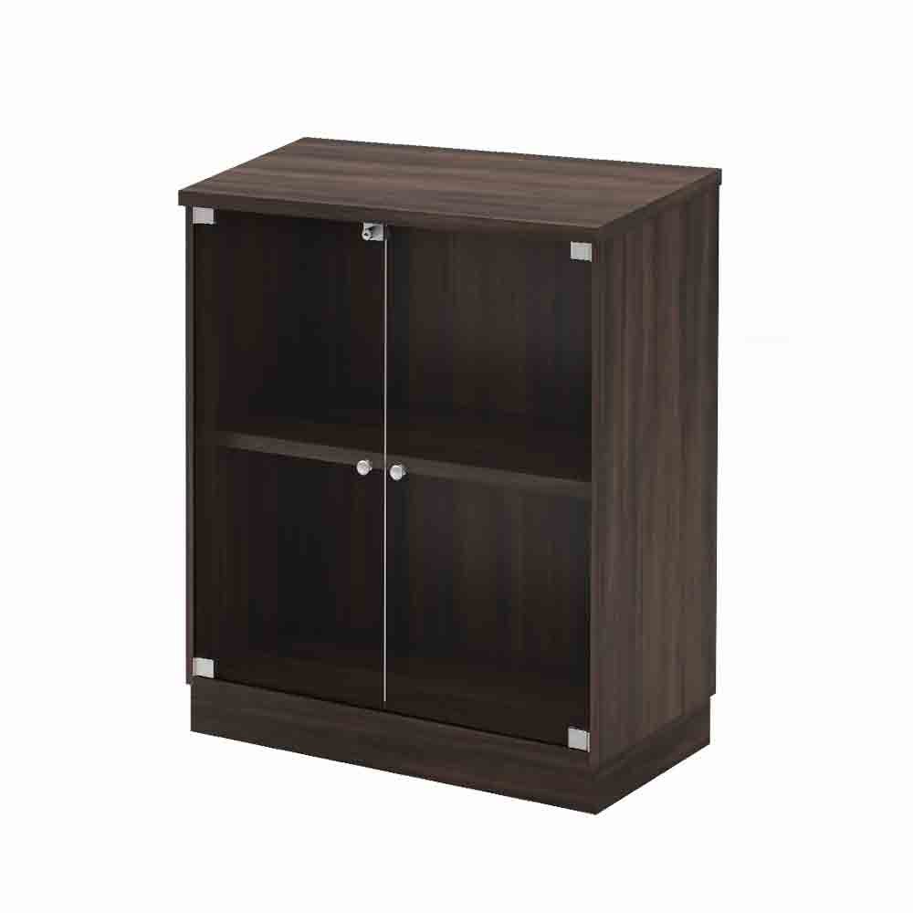 Office cabinet, Low File Storage Cabinet- L800xD400xH910 Low Cabinet (Glass Door) 4 Office cabinet, Low File Storage Cabinet- L800xD400xH910 Low Cabinet (Glass Door) - Image 4