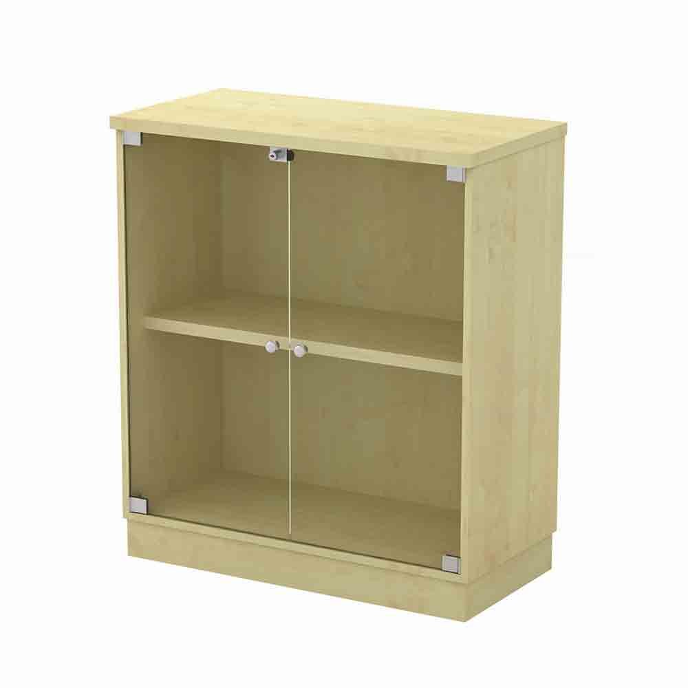 Office cabinet, Low File Storage Cabinet- L800xD400xH910 Low Cabinet (Glass Door) 6 Office cabinet, Low File Storage Cabinet- L800xD400xH910 Low Cabinet (Glass Door) - Image 6