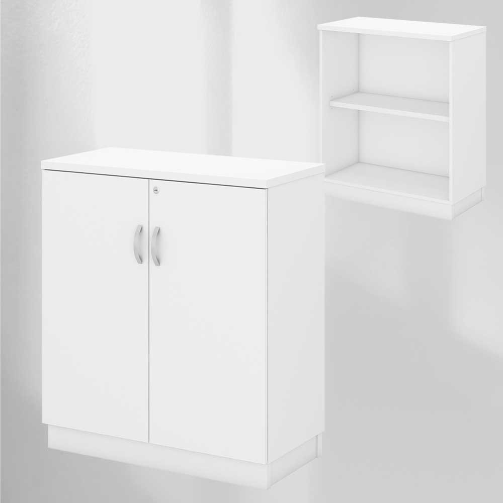 Office cabinet, Low file storage cabinet,white -L800xD400xH910 8 Office cabinet, Low file storage cabinet,white -L800xD400xH910 - Image 8