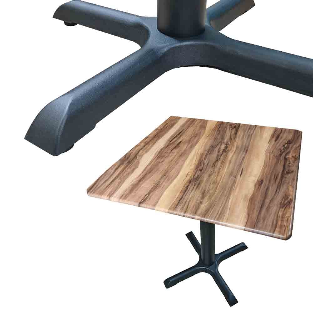 Milano cafe table,table top & durable stand - 700mm Square 9 Milano cafe table,table top & durable stand - 700mm Square - Image 9