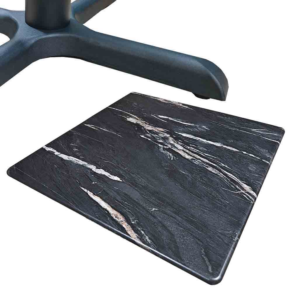 Milano cafe table,table top & durable stand - 700mm Square 3 Milano cafe table,table top & durable stand - 700mm Square - Image 3