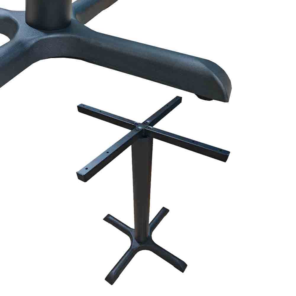 Milano cafe table,table top & durable stand - 700mm Square 2 Milano cafe table,table top & durable stand - 700mm Square - Image 2