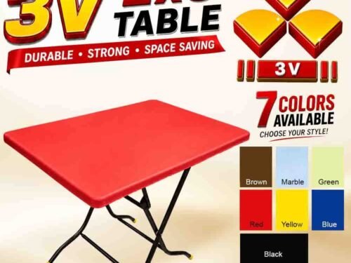 3v plastic table