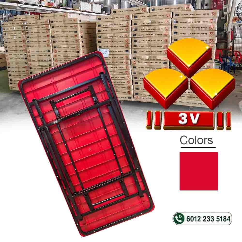 Banquet table & chair, writing,cafe,restaurant 3v table - Red 5 Banquet table & chair, writing,cafe,restaurant 3v table - Red - Image 5