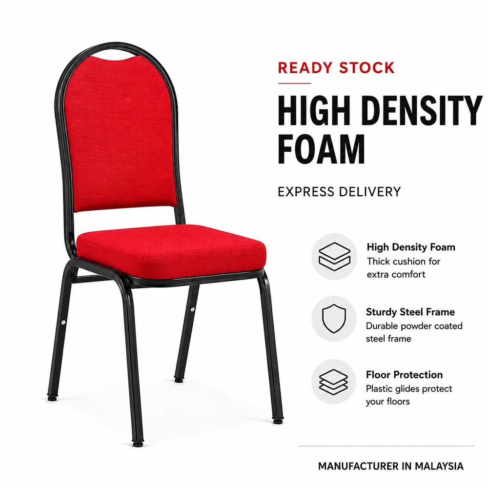 Banquet chair, restaurant, cafe furniture,black metal frame- round 6 Banquet chair, restaurant, cafe furniture,black metal frame- round - Image 6
