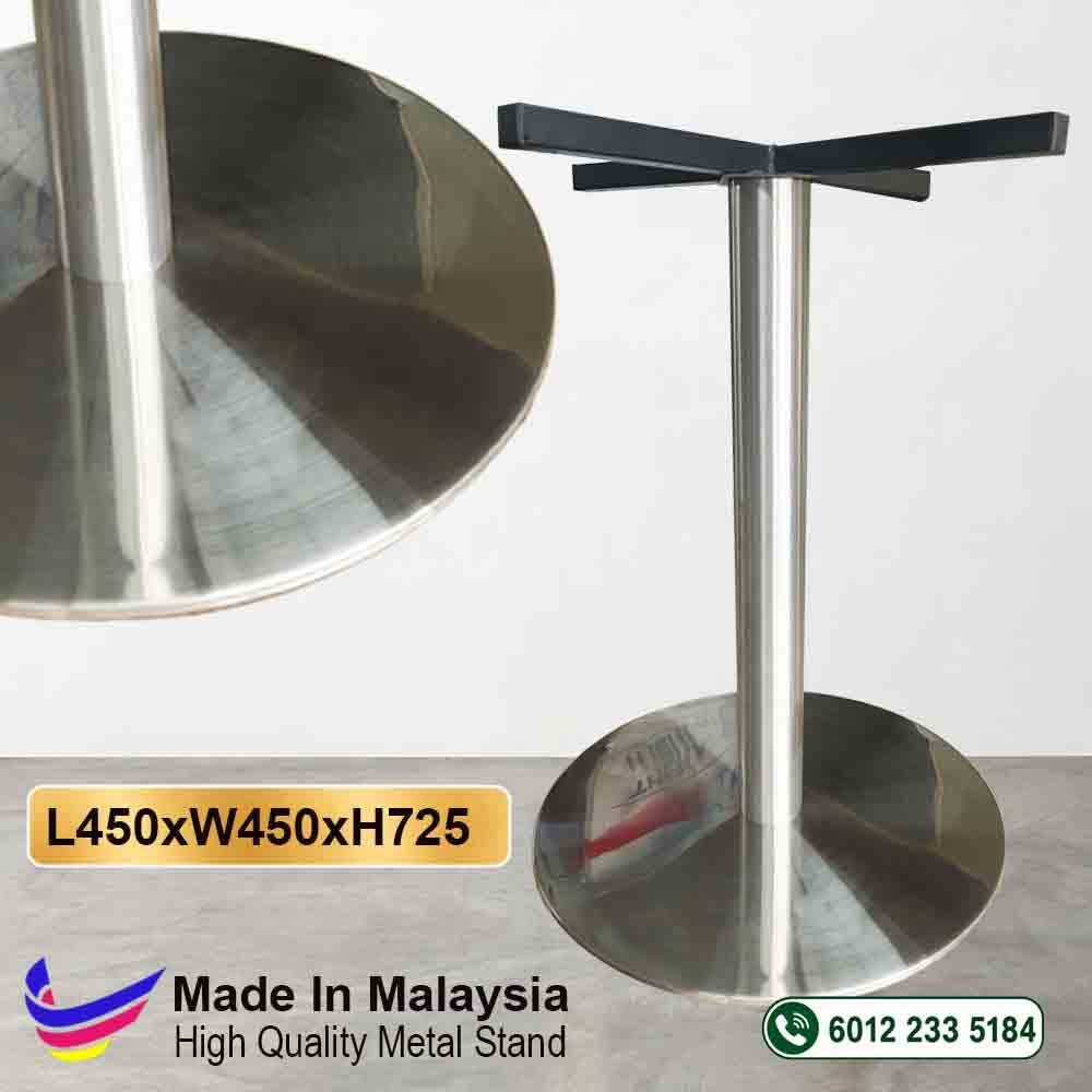 SS304 Table leg, cafe,restaurant ,F & B furniture - Round 1 SS304 table leg