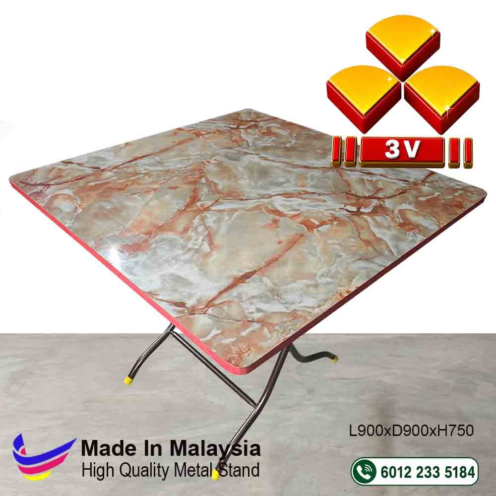 3v foldable table, cafe ,restaurant table and chair - Formica table top 2 3v foldable table, cafe ,restaurant table and chair - Formica table top - Image 2