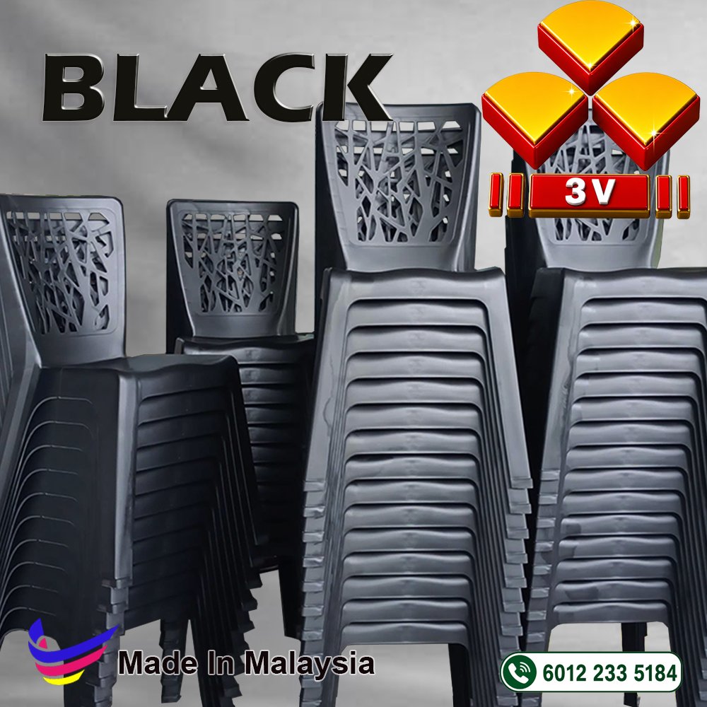 3v plastic table,cafe,restaurant,office,school furniture - Black 10 3v plastic table,cafe,restaurant,office,school furniture - Black - Image 10