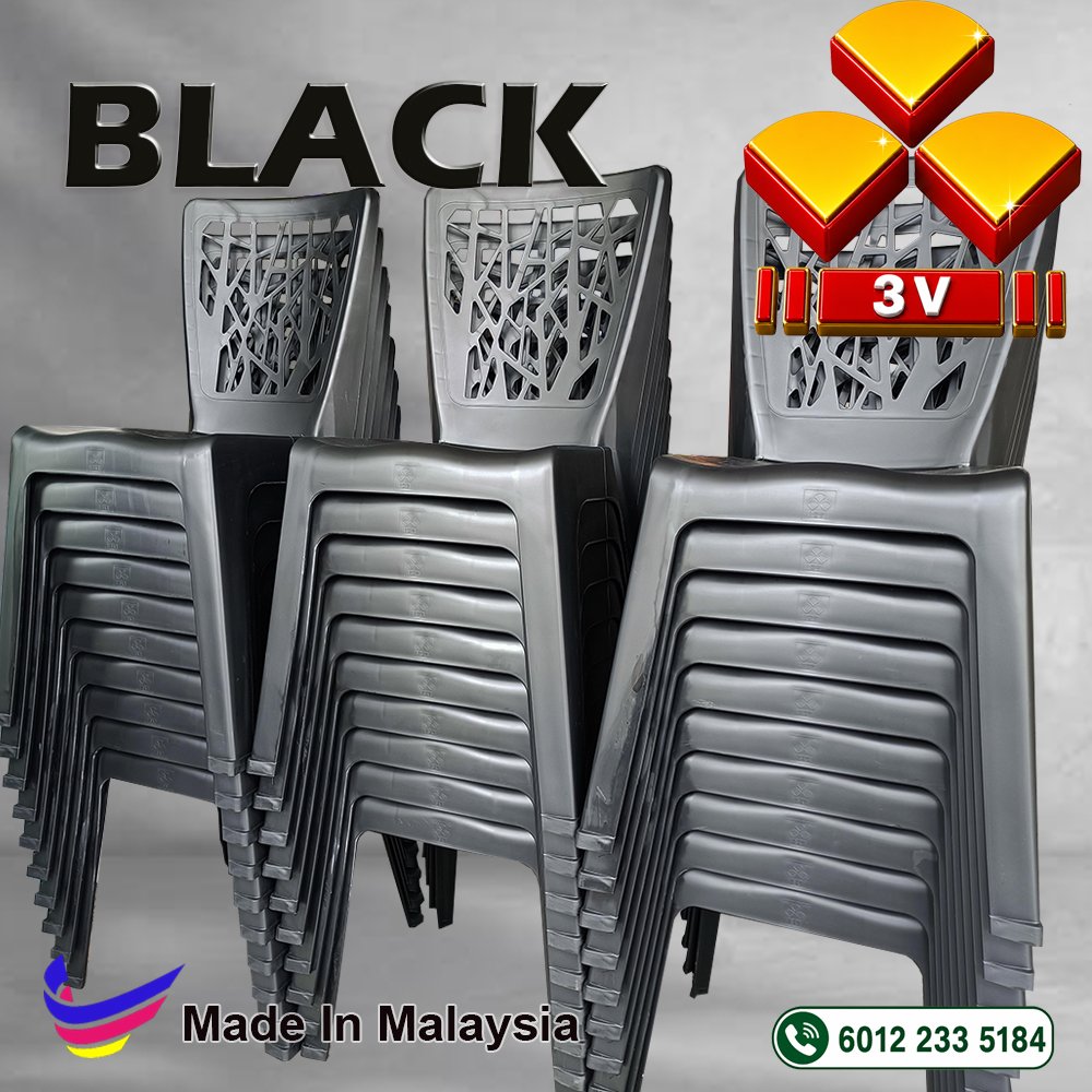 3v plastic table,cafe,restaurant,office,school furniture - Black 9 3v