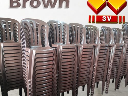 3v plastic cafe chair