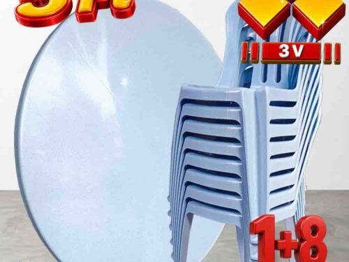 3V plastic banquet table