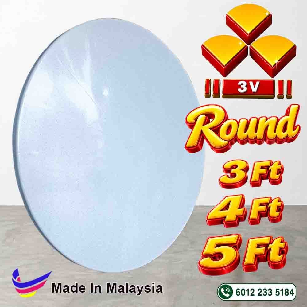 3V plastic banquet table,cafe,restaurant ,dining table - Marble 3 banquet