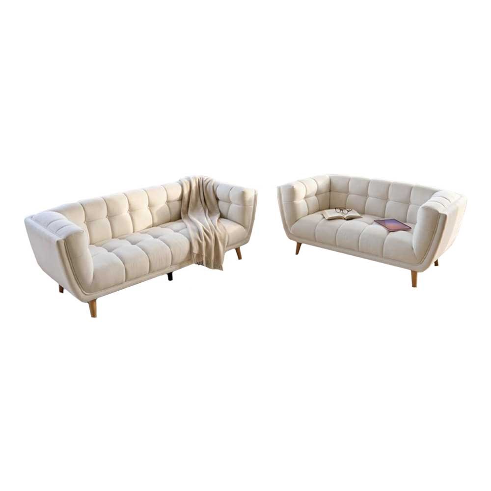 Lunavelle Modern Sofa Set 3 Lunavelle Modern Sofa Set pearl