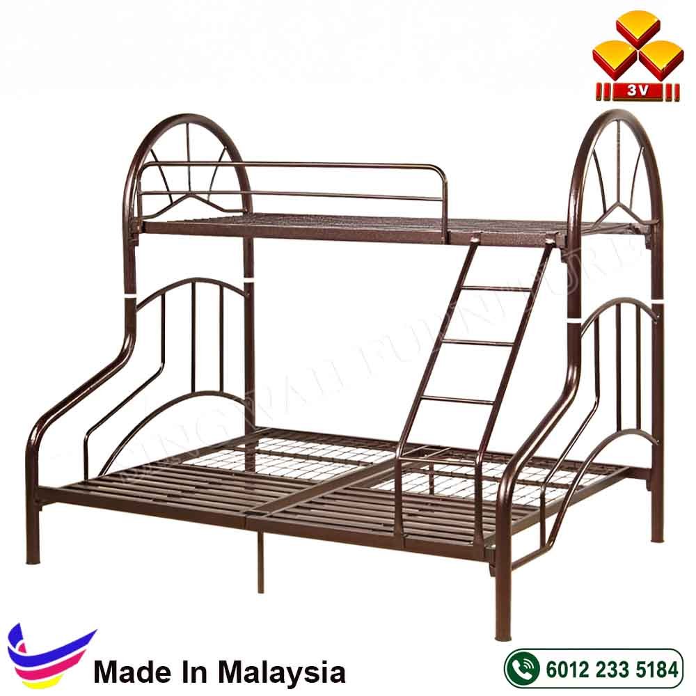 3V Metal Bunk Bed Frame - AG903 (Split-able) 1 AG903 Metal Bunk Bed Frame