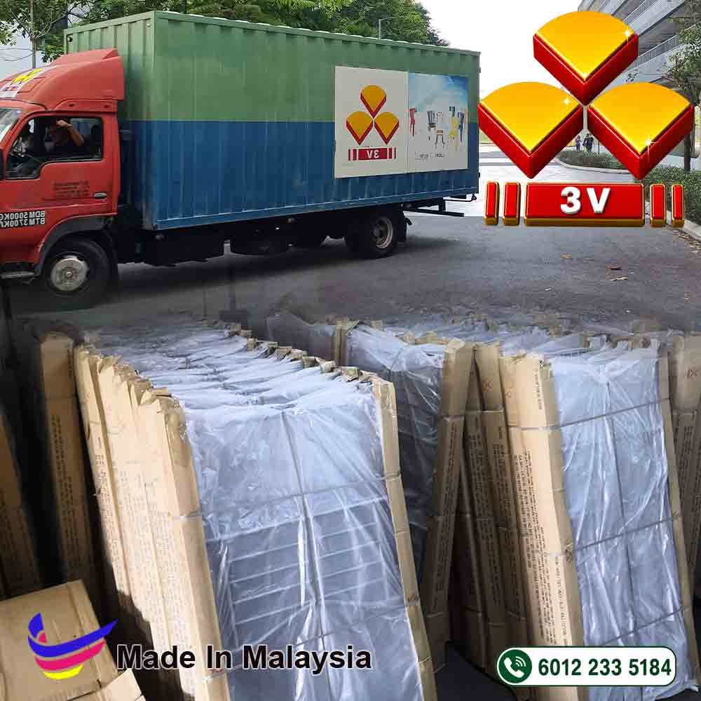 3v Double Decker, Hostel Bed, Metal Bedframe Heavy Duty 76mm Tube 5 double decker