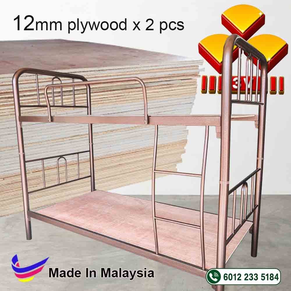 Double decker,hostel bed ,3v metal bedframe with plywood support 4 Double decker,hostel bed ,3v metal bedframe with plywood support - Image 4