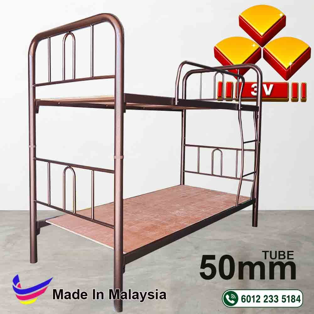 Double decker,hostel bed ,3v metal bedframe with plywood support 9 Double decker,hostel bed ,3v metal bedframe with plywood support - Image 9