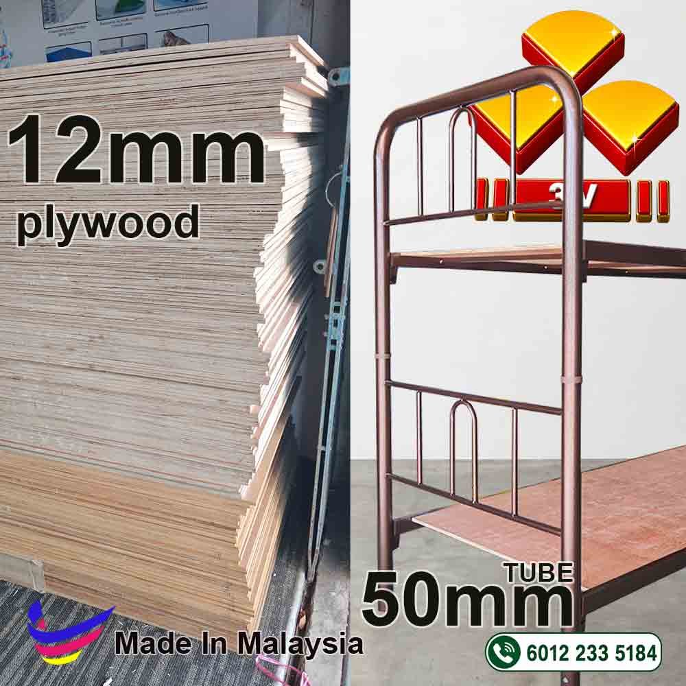 Double decker,hostel bed ,3v metal bedframe with plywood support 3 Double decker,hostel bed ,3v metal bedframe with plywood support - Image 3