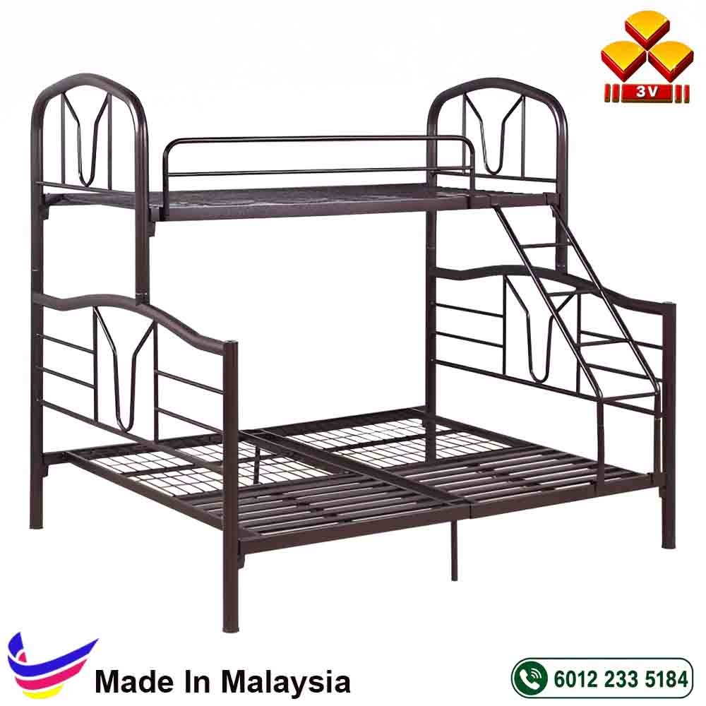 3V Metal Bunk Bed Frame - JE903 (Split-able) 1 3V Metal Bunk Bed Frame - JE903