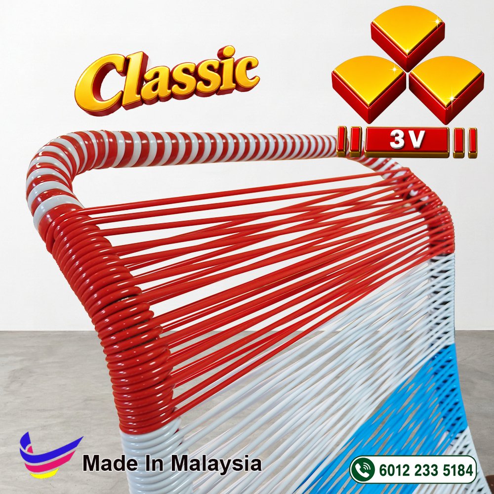 3v Lazy Chair, Comfortable Recliner, Foldable, Classic - X25mm 2 3v Lazy Chair, Comfortable Recliner, Foldable, Classic - X25mm - Image 2