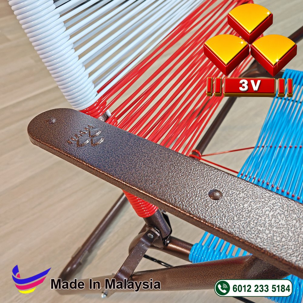 3v Lazy Chair, Comfortable Recliner, Foldable, Classic - X25mm 4 3v Lazy Chair, Comfortable Recliner, Foldable, Classic - X25mm - Image 4