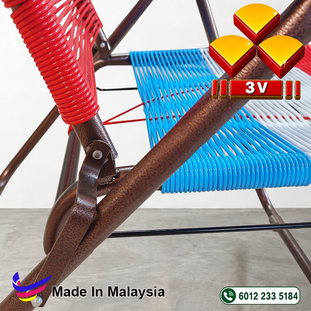 3v Lazy Chair, Comfortable Recliner, Foldable, Classic - X25mm 3 3v Lazy Chair, Comfortable Recliner, Foldable, Classic - X25mm - Image 3