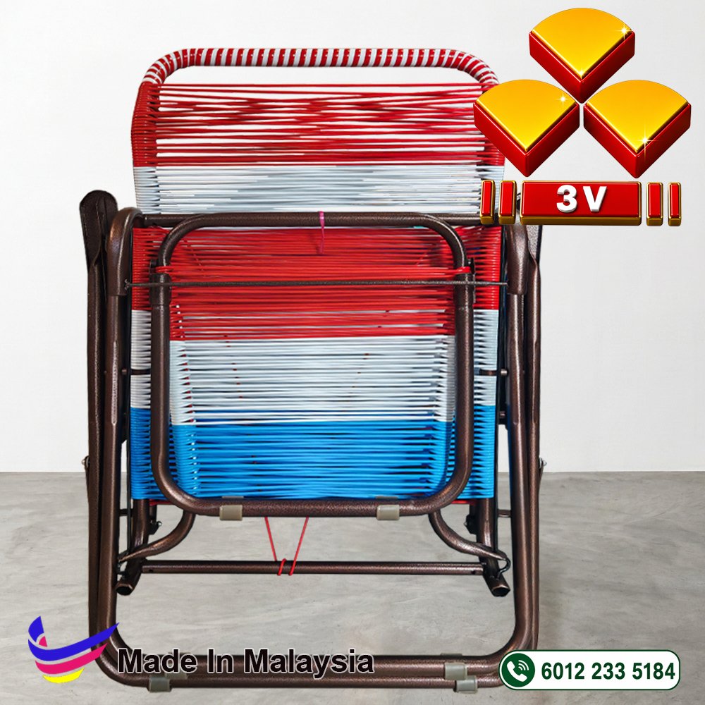 3v Lazy Chair, Comfortable Recliner, Foldable, Classic - X25mm 6 3v Lazy Chair, Comfortable Recliner, Foldable, Classic - X25mm - Image 6