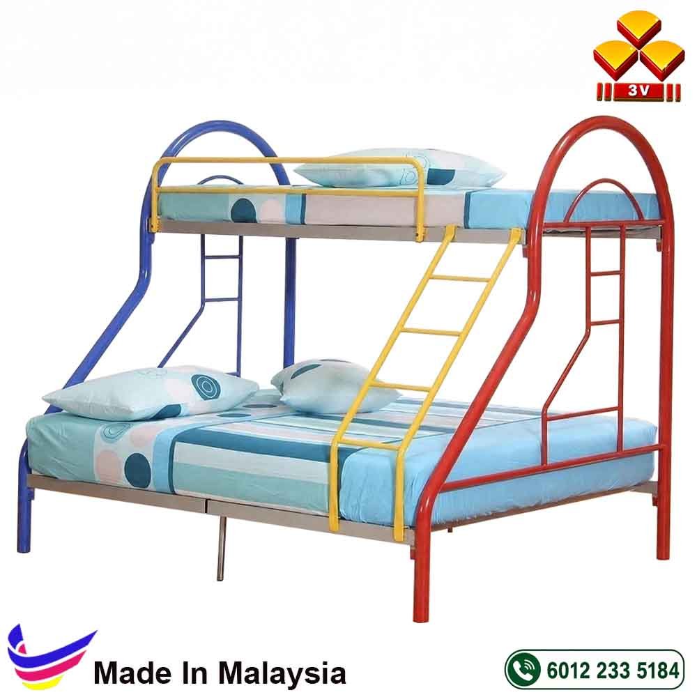 3V Metal Bunk Bed Frame - SN903 1 Metal Bunk Bed Frame - SN903